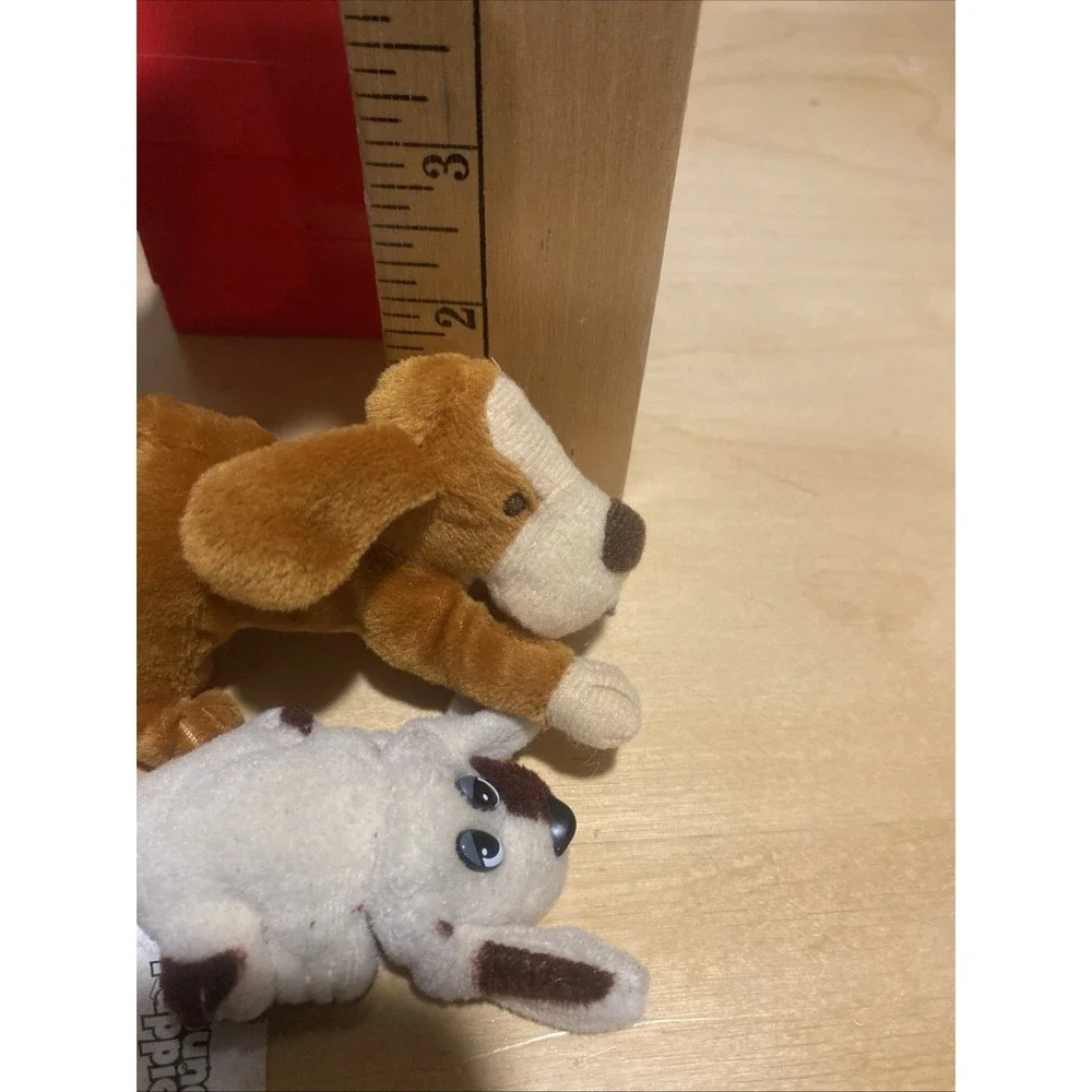 Vintage Small Plush Dog Lot Pound Puppies Animal Alley Toys‎ R Us Mini